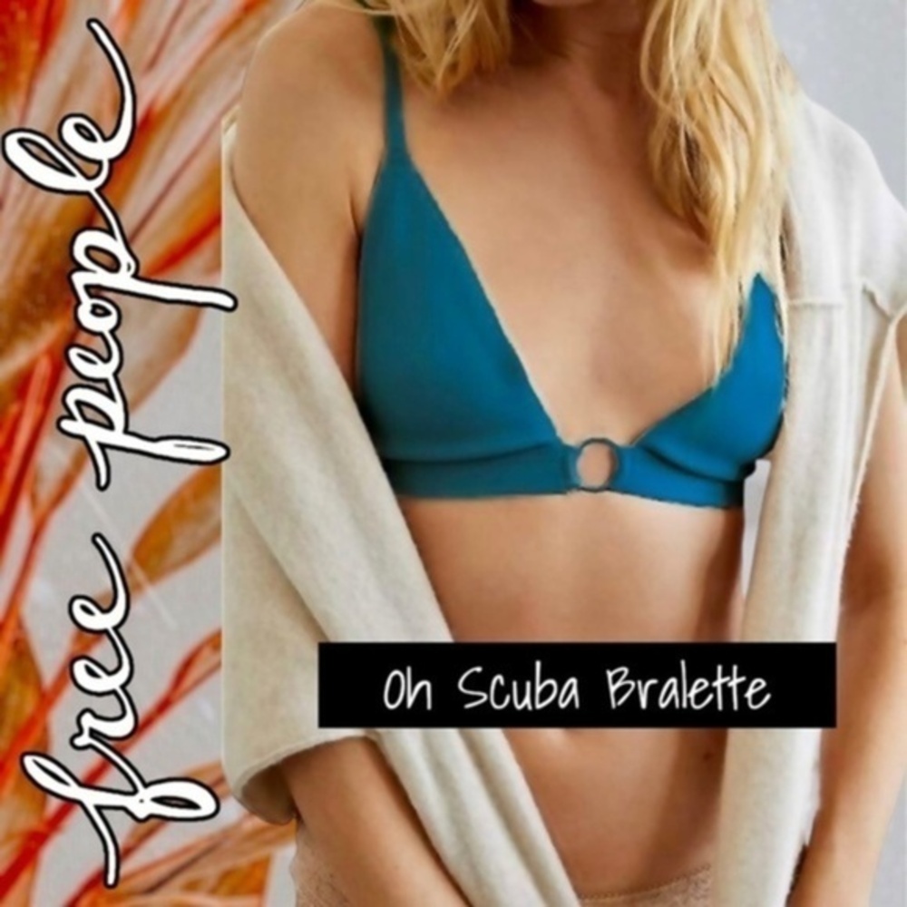 FREE PEOPLE Oh Scuba Convertible Plunge Bralette